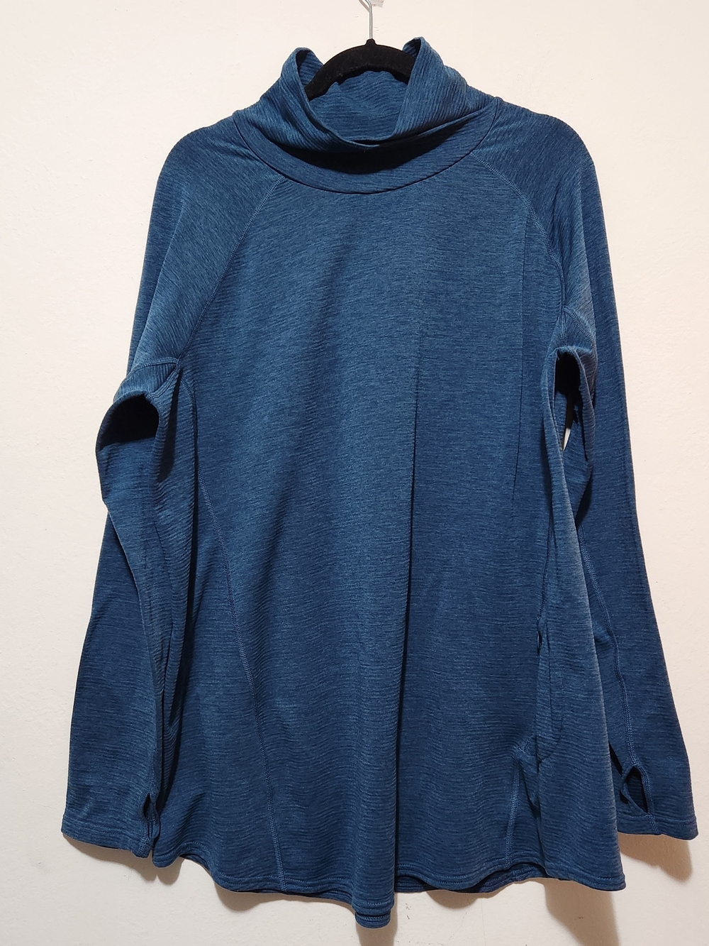 Duluth Trading Senic View Lightweight Tunic Blue Teal Plus Size XXL C02-0236
